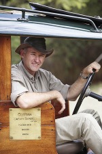 On Safari in Kenya with Cottar Family calvin-in-old-car.jpg